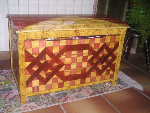 Marqueterie de faux-bois